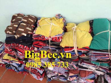 Giẻ Lau Minh Hương đi giao 1 tấn vải lau máy ở Tạ Quang Bửu, P6, Q8, TpHCM