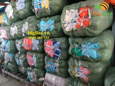 Giẻ Lau Minh Hương giao 2 tấn vải lau công nghiệp cho khách ở An phú, Bến Cát, Bình Dương