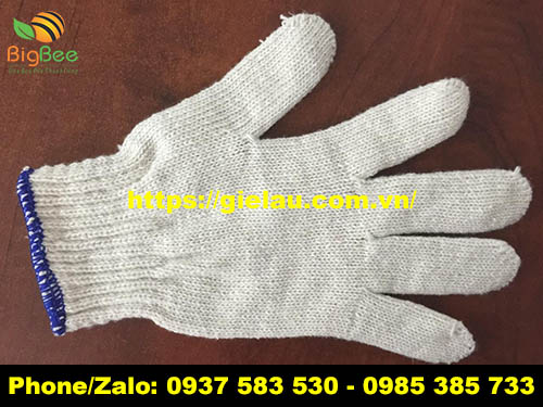 bao tay len sợi cotton bảo hộ của Thu Hồng
