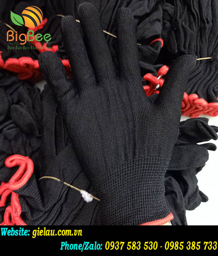Găng tay vải thun đen của Thu Hồng có chất lượng tốt nhất