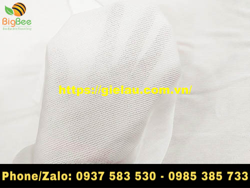 chất liệu của giẻ lau trắng vải thun cotton 