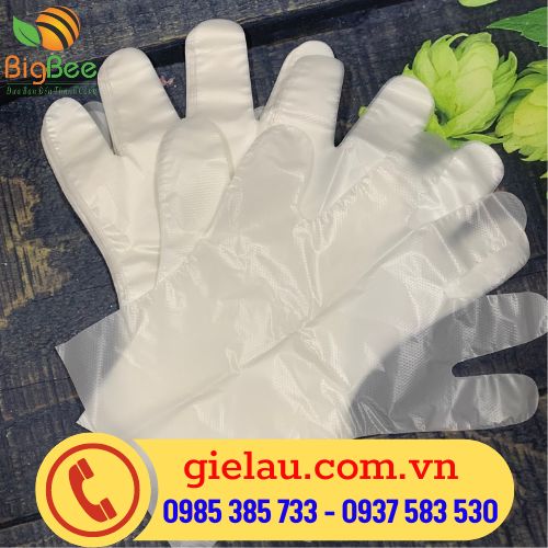 Găng tay nilon sử dụng an toàn, tiện lợi 