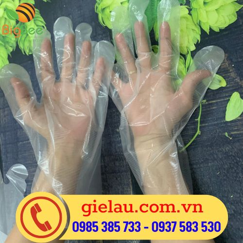 Găng tay nilon dùng được cho cả nam và nữ 