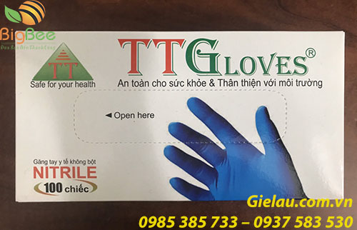 Găng tay cao su y tế TTGLOVES